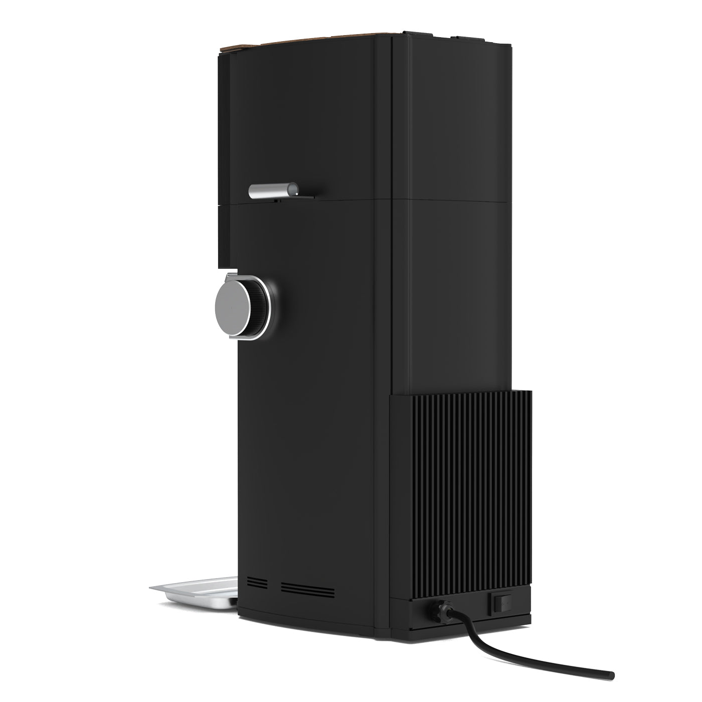Pinecone Siberian Commercial Coffee Grinder - Rear Angle