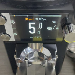 OPEN BOX Mahlkonig E65W Grind-by-Weight with Sync Espresso Grinder - Black - S#888247