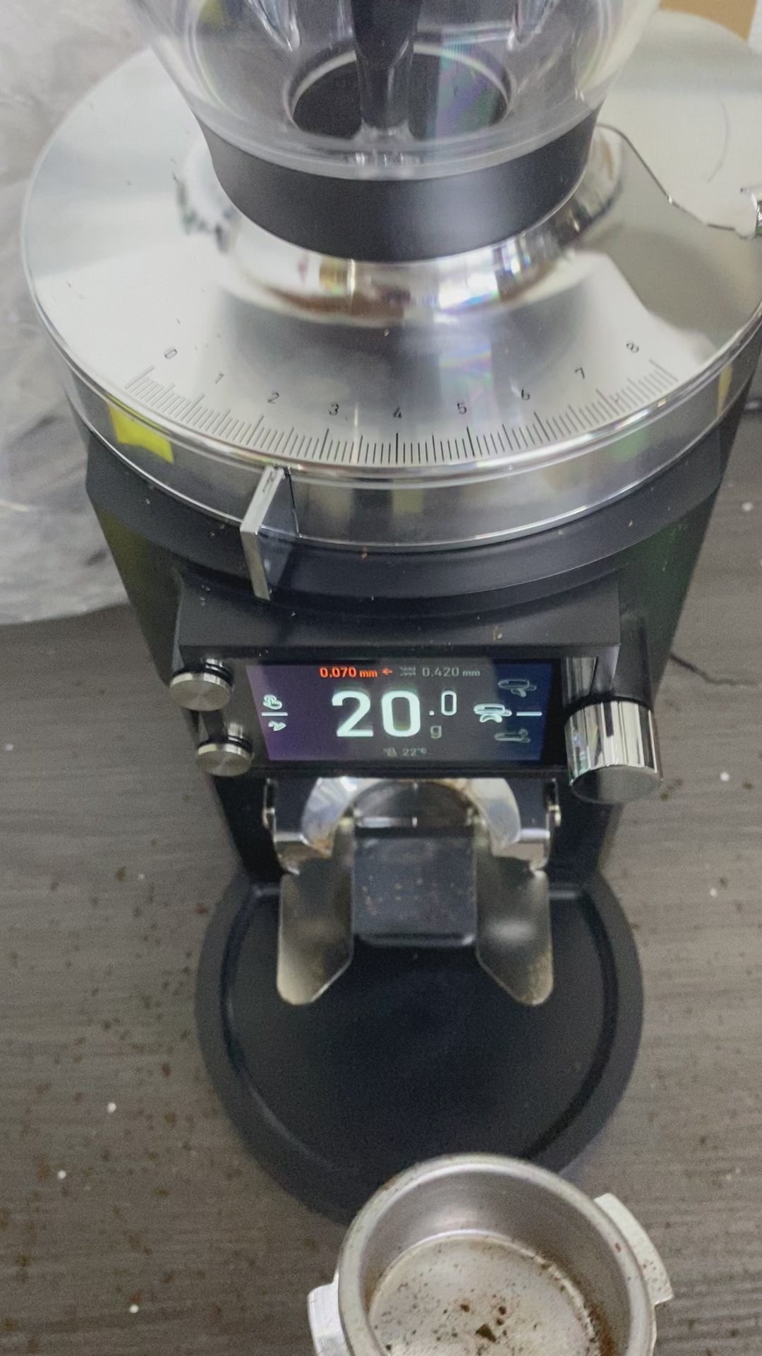 OPEN BOX Mahlkonig E65S GbW (No Sync) - Black - S# 803332