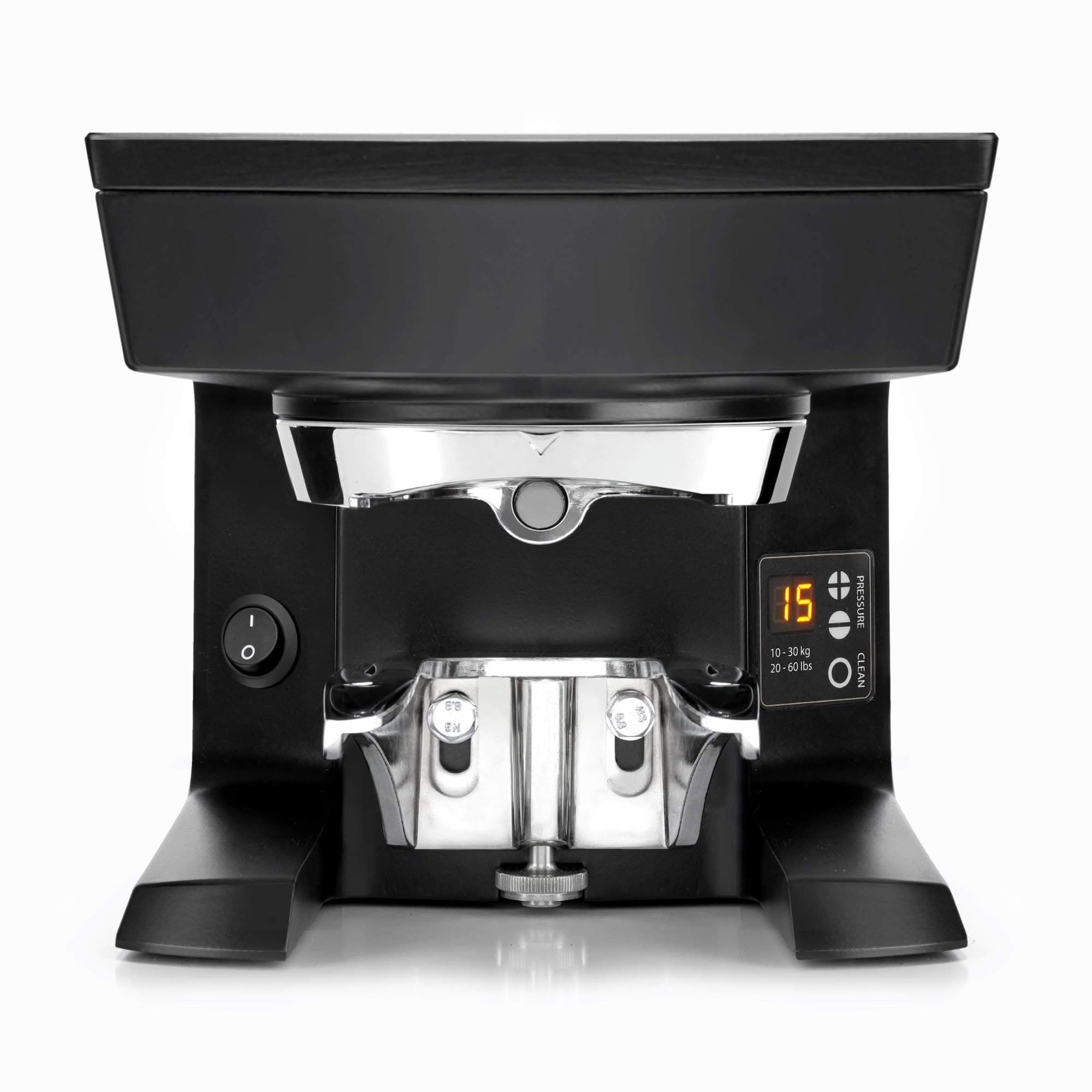 Image of Puqpress Gen 5 M2 Automatic Tamper for Simonelli Mythos Grinders - Voltage Coffee Supply™