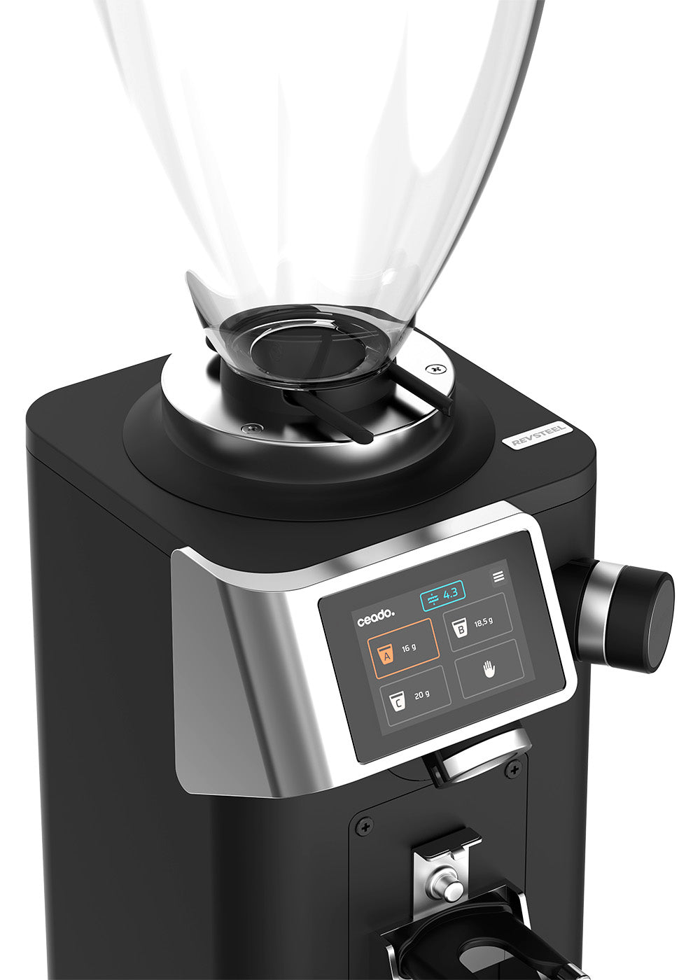 Ceado REV Steel Commercial Espresso Grinder - Touchscreen