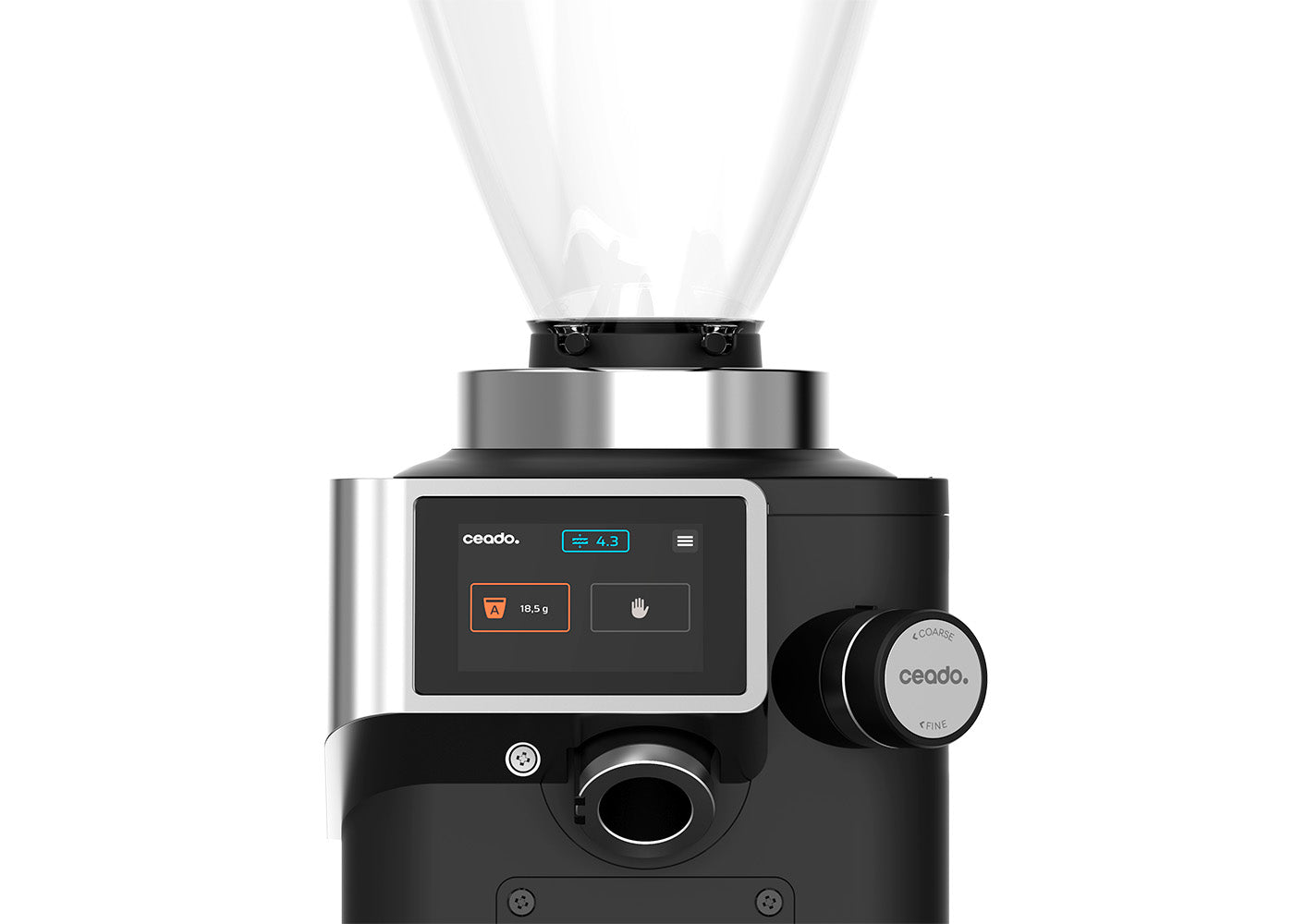 Ceado REV Steel Commercial Espresso Grinder - Close UP