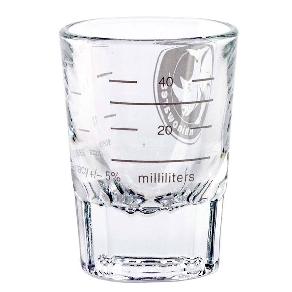 Rhino Coffee Gear [Rhinowares] 3 oz. Dual-spouted Shot Glasses(s