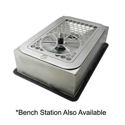 Rhino Coffee Gear 12" x 9" Rhino Pitcher Rinser 300mm Spinjet Rinsers
