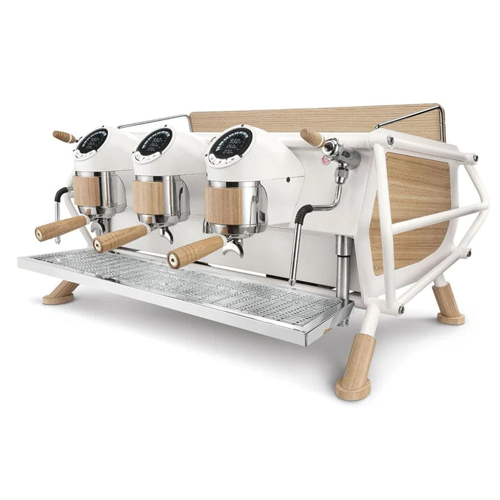 Sanremo Sanremo Cafe Racer Volumetric Multi-Boiler Espresso Machine Espresso Machines 3 Group / White / Wood