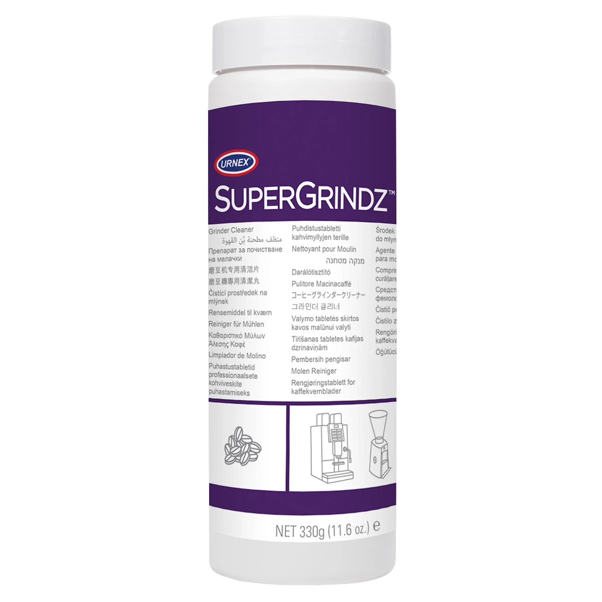 Urnex SuperGrindz Coffee Grinder Cleaner (Case of 12)