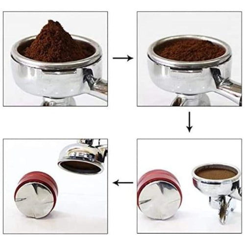 58mm Pressure Coffee Tamper & Distributor Espresso Powder Tamping