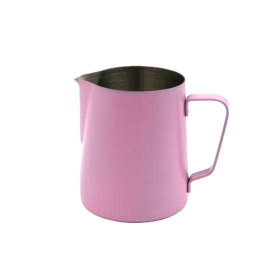 Voltage Coffee Supply™ 15oz Rhino Classic Milk Pitcher Pink Marshmallow