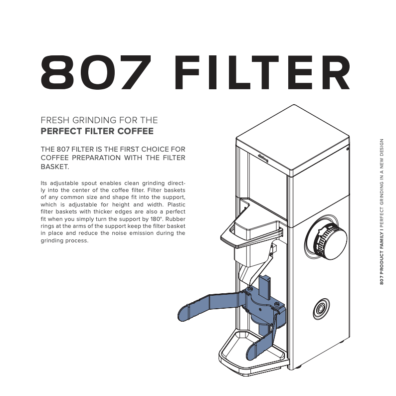 Image of Ditting 807 Filter Coffee Grinder - Voltage Coffee Supply™