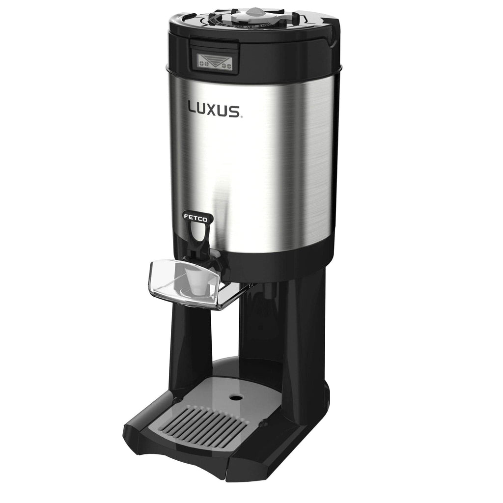 Image of Fetco Luxus L4D Thermal Coffee Dispenser with Stand - Voltage Coffee Supply™