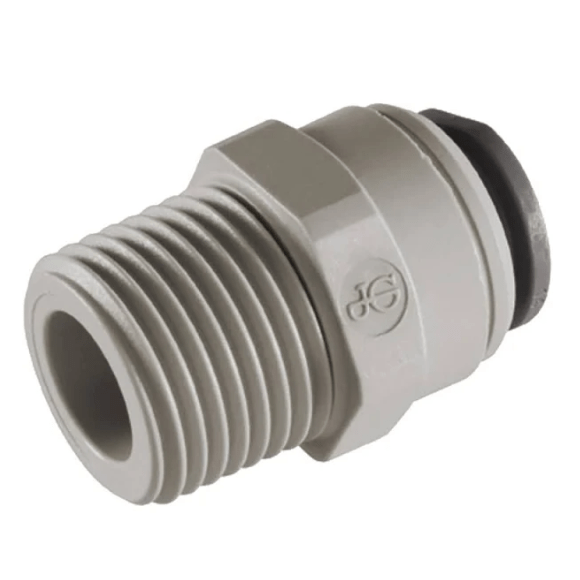 Image of John Guest Male Connector BSPT 3/8 x 3/8 BSPT - Voltage Coffee Supply™