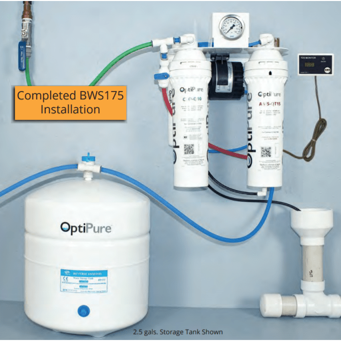 Image of OptiPure BWS175 Reverse Osmosis RO Treatment System - Voltage Coffee Supply™